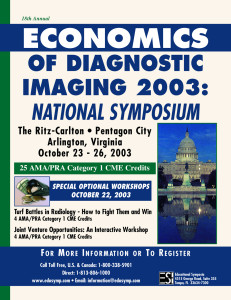 Economics of Diagnostic Imaging (Ad)