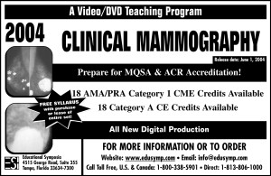 Clinical Mammography Ad