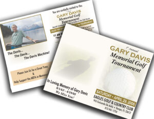 Gary Davis Memorial Golf Brochure