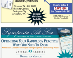 Economica & Symposia at Sea Ad Economics and Radiology (Ad)