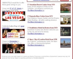 1-800-HOTELS Email CCL Designs eBlast