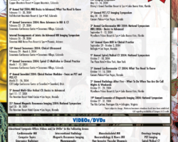 Educational Symposia Calendar (Ad)