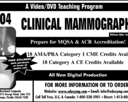 Clinical Mammography Ad