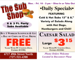 The Sub Shop Ad The Sub Shop (Ad)