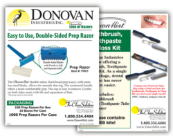 Double-Sided Prep Razor Flyer Personal Hygiene (Flyer)