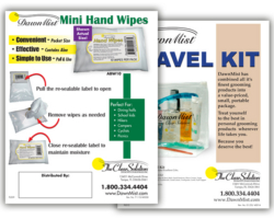 Mini Hand Wipes Flyer Personal Hygiene (Flyer)