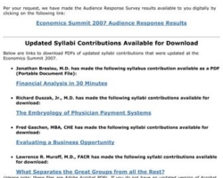Economics Syllabus Update Email CCL Designs eBlast