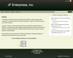 JFE Website JF Enterprise (Website)