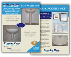 Premier Care Flyer Easy Access Sink (Flyer)