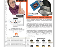 Schlage NDE Ad Schlage NDE No Worries (Flyer)