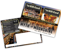Myth and Moonshine Postcard Myth and Moonshine