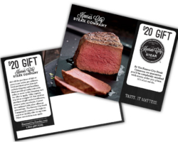 Kansas City Steaks Postcard Kansas City Steaks