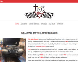 TKO Auto Repairs Website TKO Auto Repairs