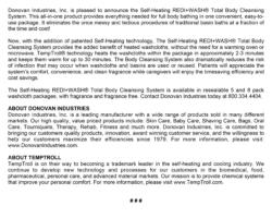 Donovan Press Release Press Release