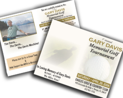 Gary Davis Memorial Golf Brochure Gary Davis Memorial Golf Brochure