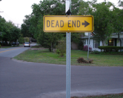 Hope Lane is a Dead End Photograph Hope Lane is a Dead End