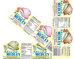 Mixed Medly Labels Labels