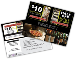 Paxti Pizza Postcard Paxti Pizza Postcard